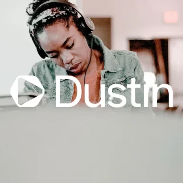 Technologie en IT apparatuur voor een moderne werkplek met Dustin