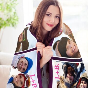 Best Personalised Home Décor for Family Memories: Printerpix Mink Blanket
